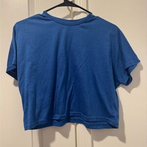 Shein Blue cropped T-Shirt